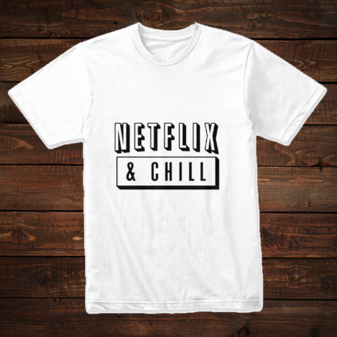 Netflix & Chill Design T-shirt