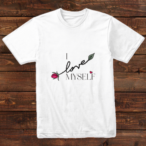 I Love Myself Design T-shirt