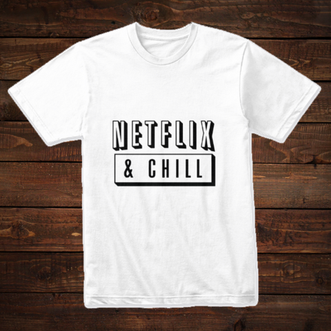 Netflix & Chill Design T-shirt