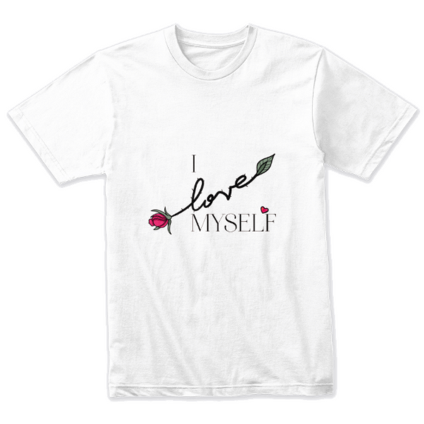 I Love Myself Design T-shirt