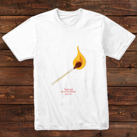 Aflame Design T-shirt