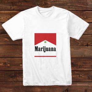 Marijuana Marlboro Design T-shirt