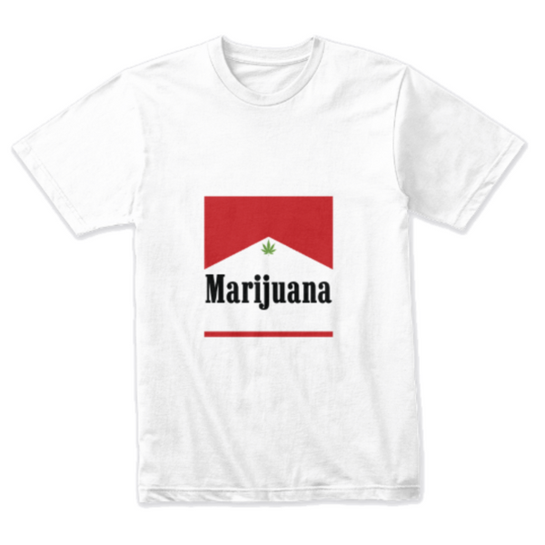 Marijuana Marlboro Design T-shirt