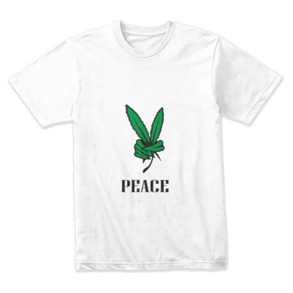 Peace Marijuana Design T-shirt